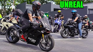 Riding My DREAM Bike To My Nashville Meetup 😍  Ninja H2 S1000rr V4 SP2 Hayabusa ZX10r R1 [upl. by Mitzie]