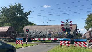 Spoorwegovergang Oss  Dutch Railroad Crossing [upl. by Leandre]