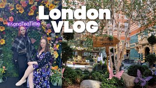 The Secret Garden Afternoon Tea amp A very special bar 🇬🇧  LONDON VLOG 6 [upl. by Rowena]