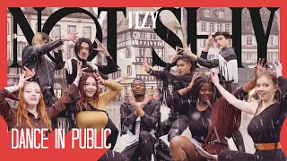 KPOP IN PUBLIC ITZY 있지  NOT SHY 9 MEMBERS VERSION  Cover by LaGang Dance [upl. by Bancroft361]