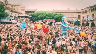 elrow Town Barcelona  3rd round Singermorning Festival 2013 [upl. by Atteras]