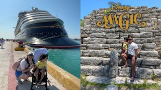 Disney Cruise on the Magic  Porting at Progreso MX  Mayan Ruins cathedral and beach excursion [upl. by Caresa437]