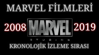 Marvel Filmleri Kronolojik Sıralama 20082019 [upl. by Verger]