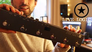 Blackstar Live Logic Review  How To Set Up  Use Midi Foot Controller [upl. by Phoebe959]