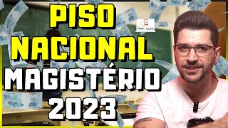 NOVO PISO NACIONAL DO MAGISTÉRIO 2023 [upl. by Hsot484]