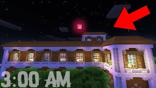 Is this WOODLAND MANSION SEED Haunted in Minecraft Pocket Edition at 3AM [upl. by Ainocal254]