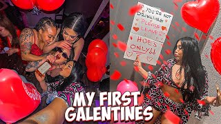 i hosted my first GALENTINES party i blacked out [upl. by Loggia]