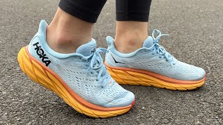 Womens Hoka One One Clifton 8 Summer SongIce Flow [upl. by Nomsed]