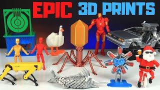 Best 3D Printing Ideas in 2023  The COOLEST Things to 3D Print [upl. by Eniamsaj796]