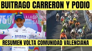 RESUMEN ETAPA 5 VUELTA A LA COMUNIDAD VALENCIANA Santi BUITRAGO TREMENDA CARRERA Y PODIO [upl. by Bain]