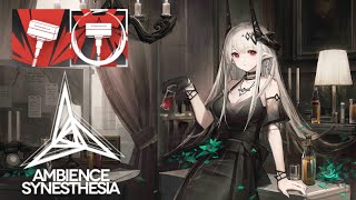 Arknights CN Mudrock Obsidian Skin Showcase Ambience Synesthesia [upl. by Meerak]