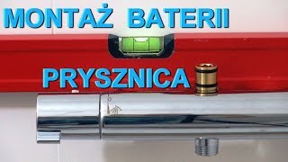 Montaż baterii prysznica i deszczownicy Crometta S 240 [upl. by Ermey]