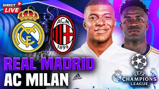 🔴REAL MADRID  AC MILAN 13 🚨MBAPPE X VINICIUS DANS UN SOMMET DE LIGUE DES CHAMPIONS  UCL MATCH [upl. by Odnesor]