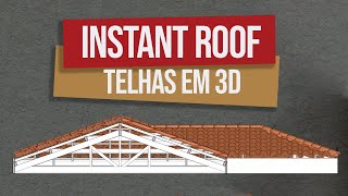 COMO BAIXAR E USAR INSTANT ROOF I Plugin SketchUp [upl. by Teddi148]