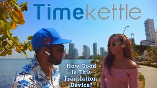 Talking With A Colombian Woman Using Timekettle Translator Earbuds  Product Review  Episode 3 [upl. by Acim]