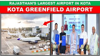 Kota Greenfield Airport  New Airport in Kota Rajasthan  Papa Construction [upl. by Tse]