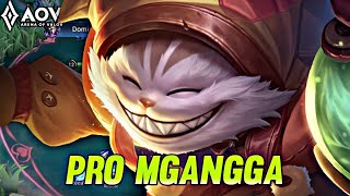 AoV  MGANGGA GAMEPLAY  PRO MGANGGA  ARENA OF VALOR [upl. by Ashley]