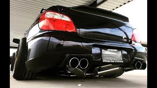 SUBARU IMPREZA WRX STI Big Turbo Sounds [upl. by Arual]