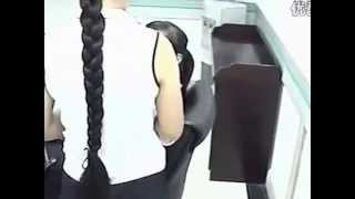 Cut long braid in office [upl. by Manton]