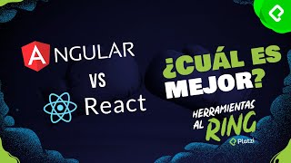 Angular vs React  Cuál es el mejor para hacer frontend con JavaScript  Herramientas al Ring [upl. by Ennovyahs]