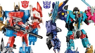 COMPLETE LIOKAISER TRANSFORMERS GENERATIONS COMBINER WARS SUPERION FACE OFF [upl. by Mcdougall]