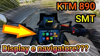 KTM 890 SMT  CARPURIDE W702 DISPLAY ANDROID AUTO E APPLE CAR PLAY  DIY  4K  🇮🇹 [upl. by Zel328]