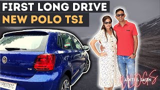 Our First Long Drive on New Polo TSI  Fully Loaded with Passengers and Luggage 🔥 [upl. by Ardnasirk]