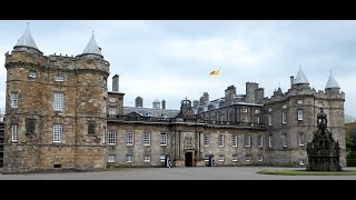 Exterior And Interior Of Holyrood Palace With Music On History Visit To Edinburgh Scotland [upl. by Etnaled]