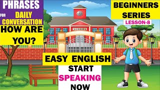 EASY ENGLISH8 START SPEAKING NOW English Grammar [upl. by Egon467]