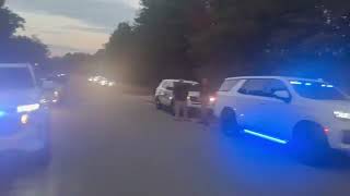 Robeson Co Deputy Kaelin Locklear retuns home days after being shot multiple times [upl. by Yennek]