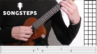 The Moon Song Ukulele Lesson  Tutorial  TAB Her [upl. by Wehhtam]