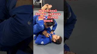 Next Level Armbar Defense From Closed Guard  COBRINHA BJJ bjj martialarts jiujitsu [upl. by Rennoc]