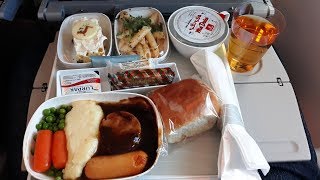 Lunch and Dinner on Emirates A380  Food options on Emirates A380 Economy Class [upl. by Savior747]