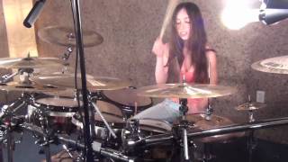 LED ZEPPELIN  IMMIGRANT SONG  DRUM COVER BY MEYTAL COHEN [upl. by Manson]