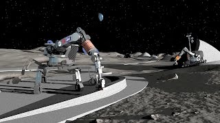 ∆ 3D Printing a Moon Base [upl. by Aitel147]