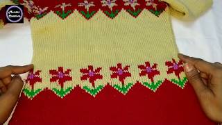 FULL MEASUREMENT BABY SWEATER amp GIRLS TOP 47 Yrs full Tutorial in hindi [upl. by Remmos]