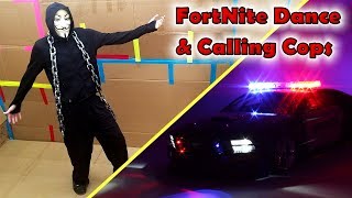 Game Master Fortnite Dances amp Cheerleading Then We Call the Cops [upl. by Llennehc578]