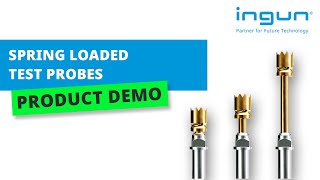 INGUN  SpringLoaded Test Probes [upl. by Garibold]