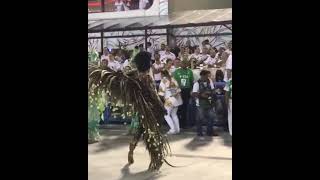 Musa Ketula Mello sambando no desfile da Imperatriz 2018 [upl. by Anatol]