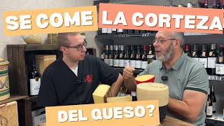 Se puede COMER la CORTEZA del QUESO Que pasa si me la como [upl. by Uwton]