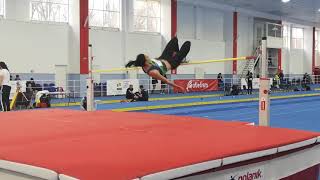 150 Atletism  CNS 2021 SAritura in inaltime feminin High Jump Stelista Stanciu obtine aurul [upl. by Yirinec]