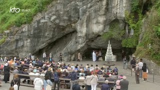 Chapelet du 11 juin 2024 à Lourdes [upl. by Ecyal670]