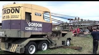 Vintage Erie Mobile Crane [upl. by Orabelle714]