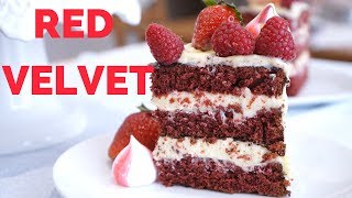 BOLO RED VELVET fofinho COM CREME DE MANTEIGA DE CREAM CHEESE  BELLARIA CHOCOLATIER [upl. by Papert]