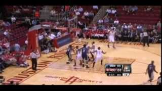 Royce White passes to Donatas Motiejunas [upl. by Rochkind914]