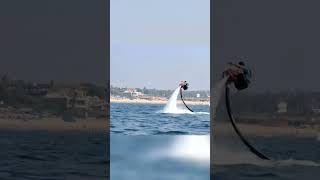 water flyboarding in India flyboarding watersport goa [upl. by Anaitat700]