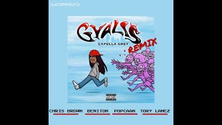 Capella Grey  Gyalis Remix ft Tory Lanez Chris Brown Beniton amp Popcaan [upl. by Huldah507]