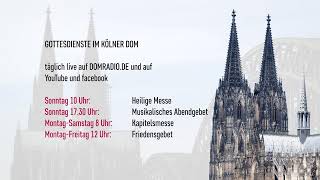 Kapitelsmesse im Kölner Dom am 01102024 [upl. by Coffin648]