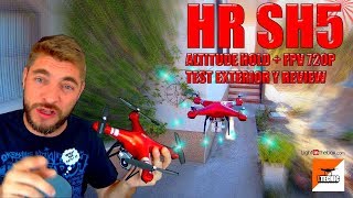 HR SH5 quotPhantom Clonquot🙋 Drone PARA APRENDER a volar Magic speed x52 español [upl. by Yelsehc]