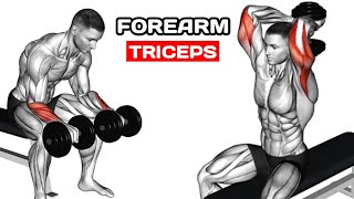 Arm Blaster Killer Triceps and Forearms Workout at the Gym [upl. by Aiekram]